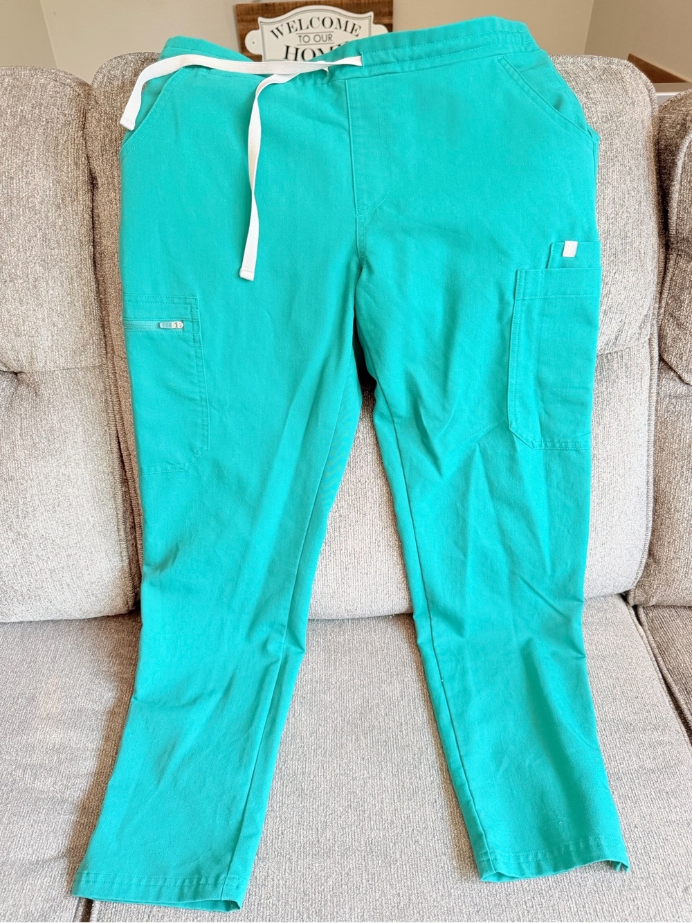Figs straight leg pants
